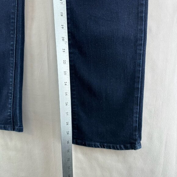 Levi's Jeans Womens 10/30 Slight Curve Classic Rise Straight Dark Washed Blue - Picture 12 of 12